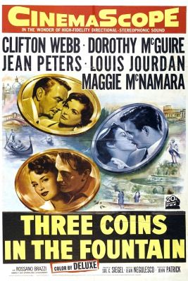 Három pénzdarab a szökőkútban (1954)